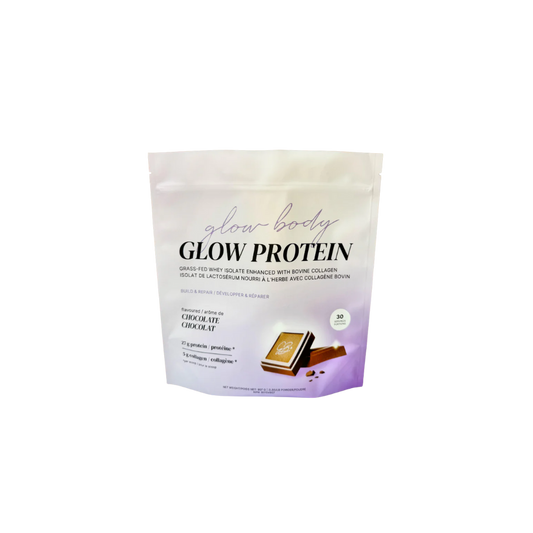 Glow Body Grass-Fed Whey Isolate + Collagen 907g