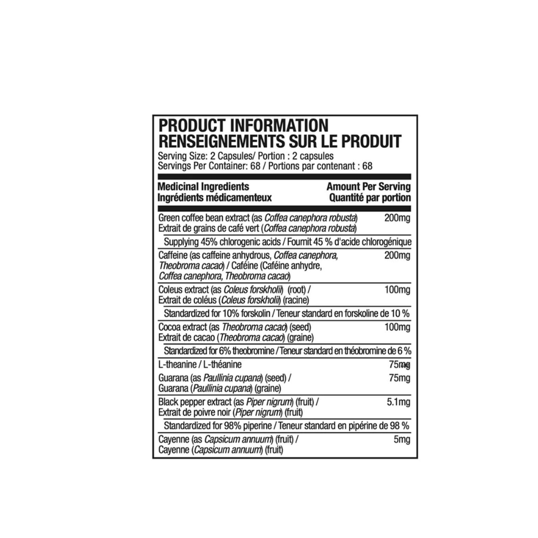 Muscletech Hydroxycut Elite Product information