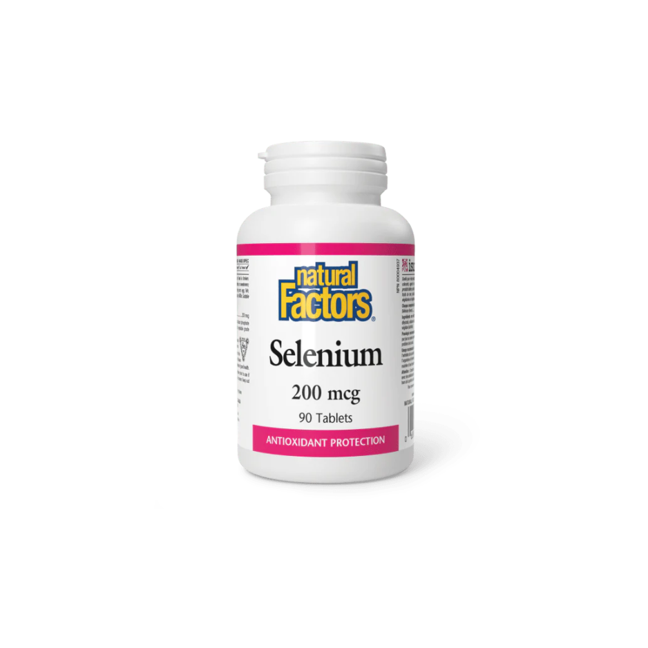 Natural Factors Selenium 200mcg (90tabs)