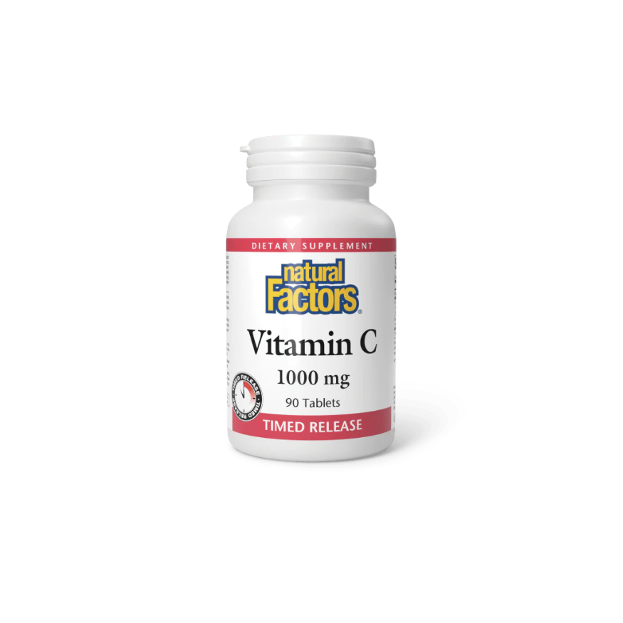 Natural Factor Vitamin C Time Release 1000 mg (90 Tabs)