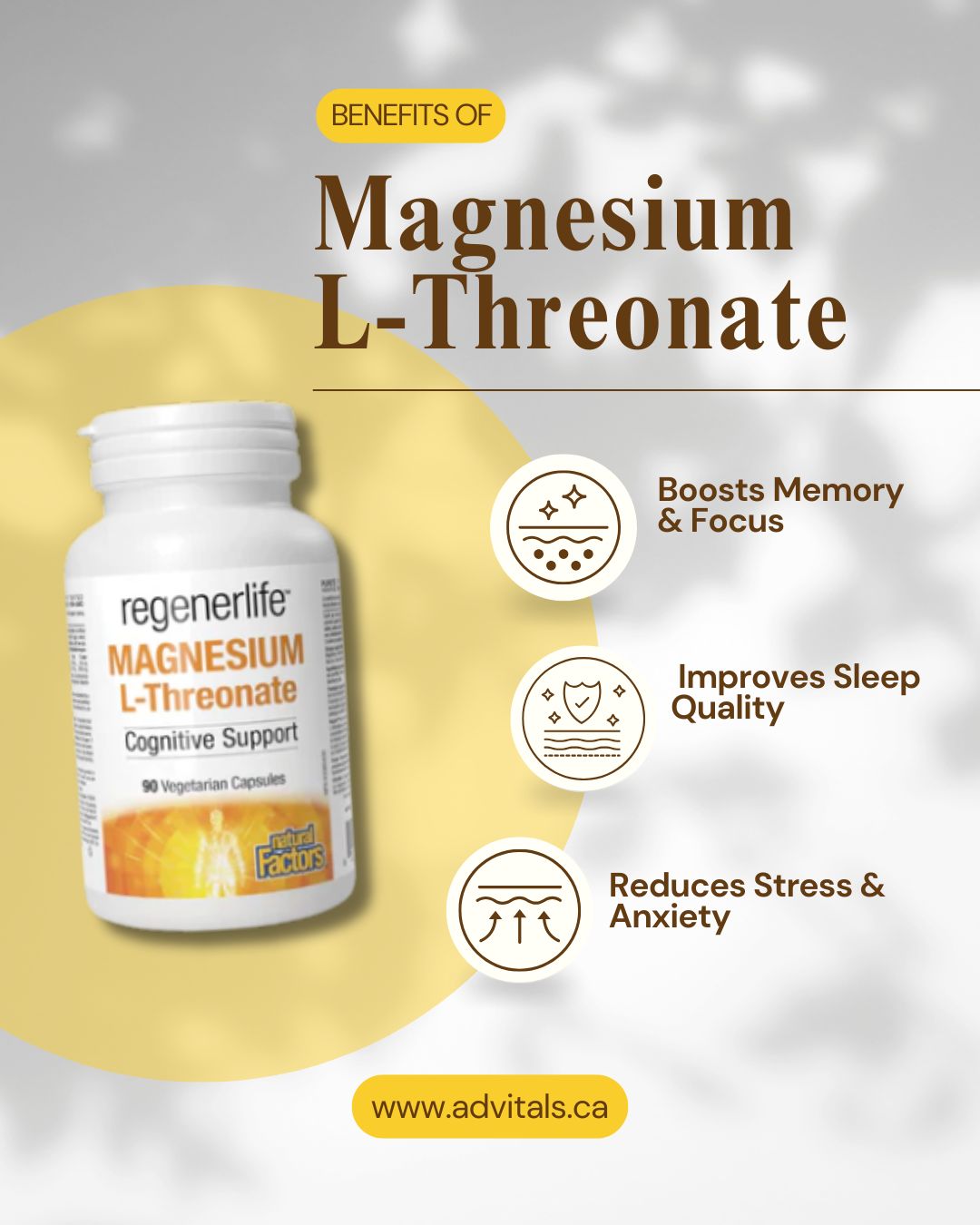Magnesium L-Threonate in Waterloo