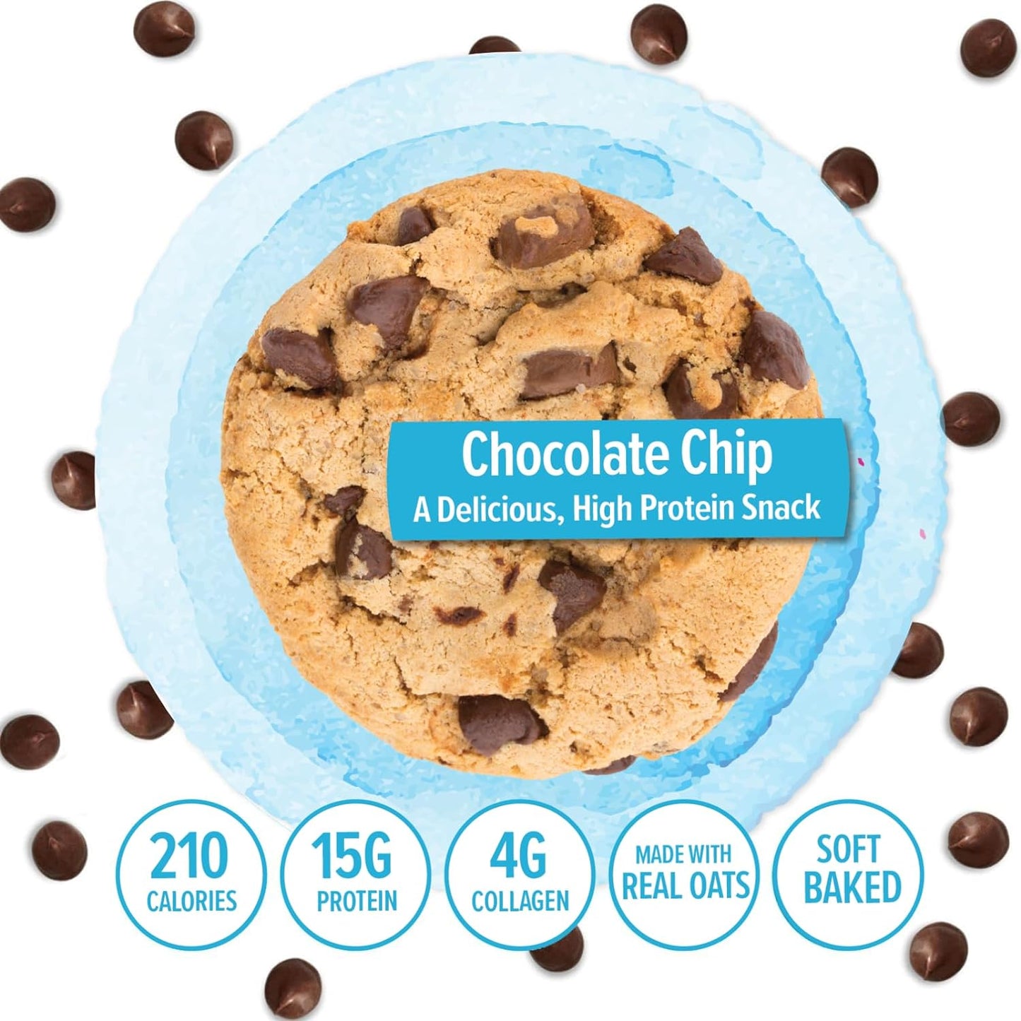 321GLO Protein+ Cookie Chocolate Chip Facts