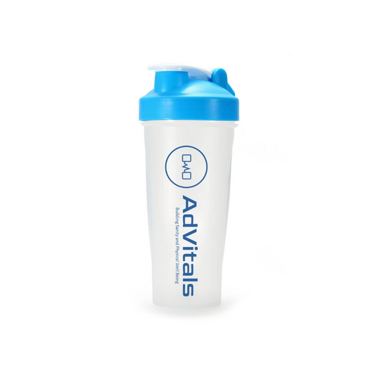 Advitals Shaker Bottle Transparent