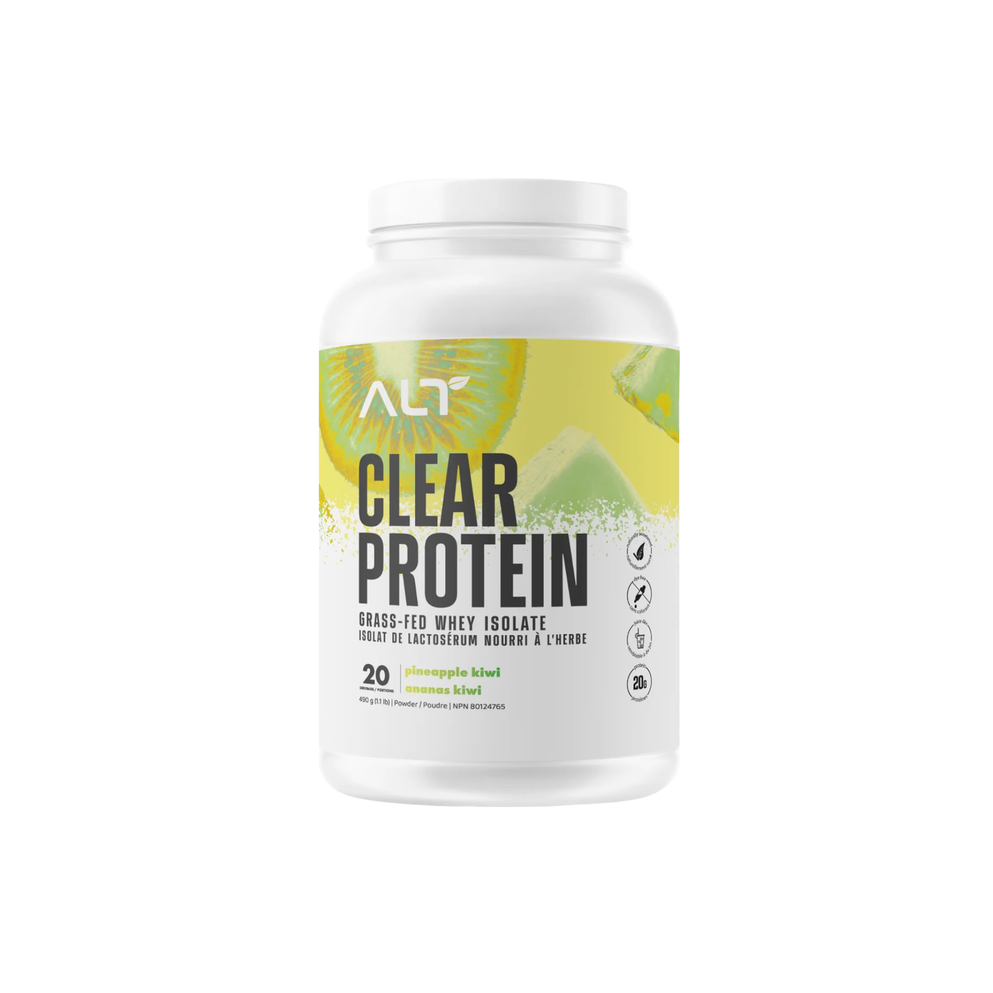 ALT Clear Protein Whey Isolate - 20SRV-490gms