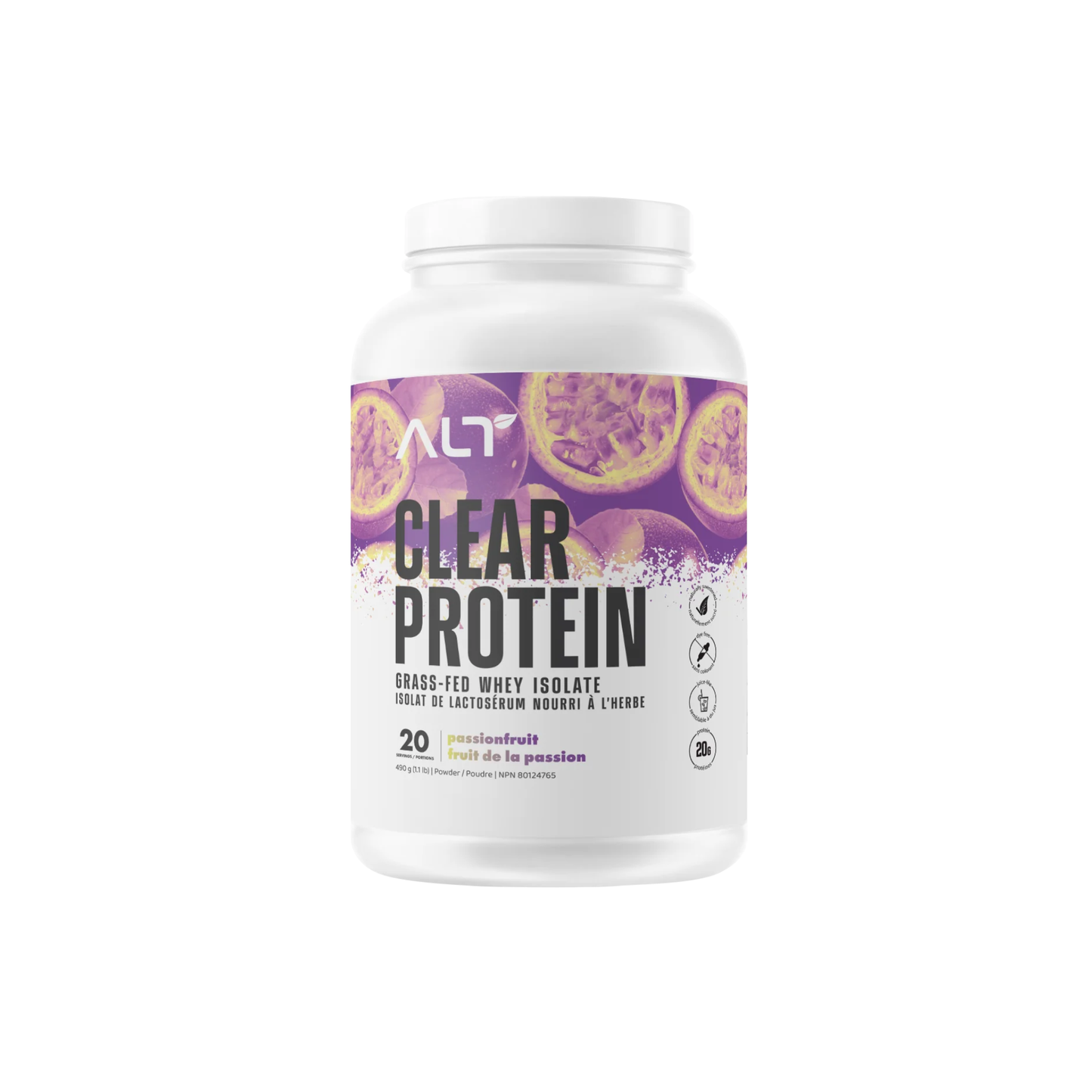 ALT Clear Protein Whey Isolate - 20SRV-490gms