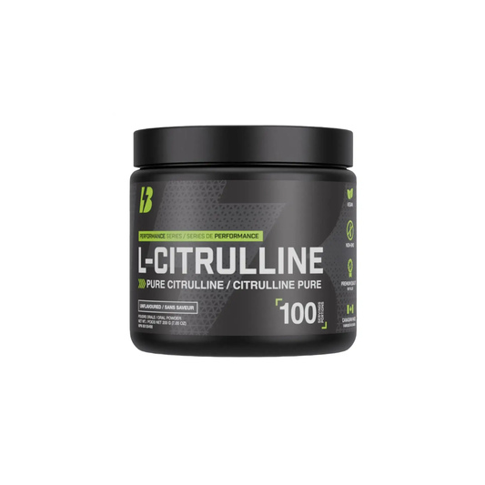 Bull Nutrition L-Citrulline Unflavoured 100 Servings - Vegan and Non-GMO