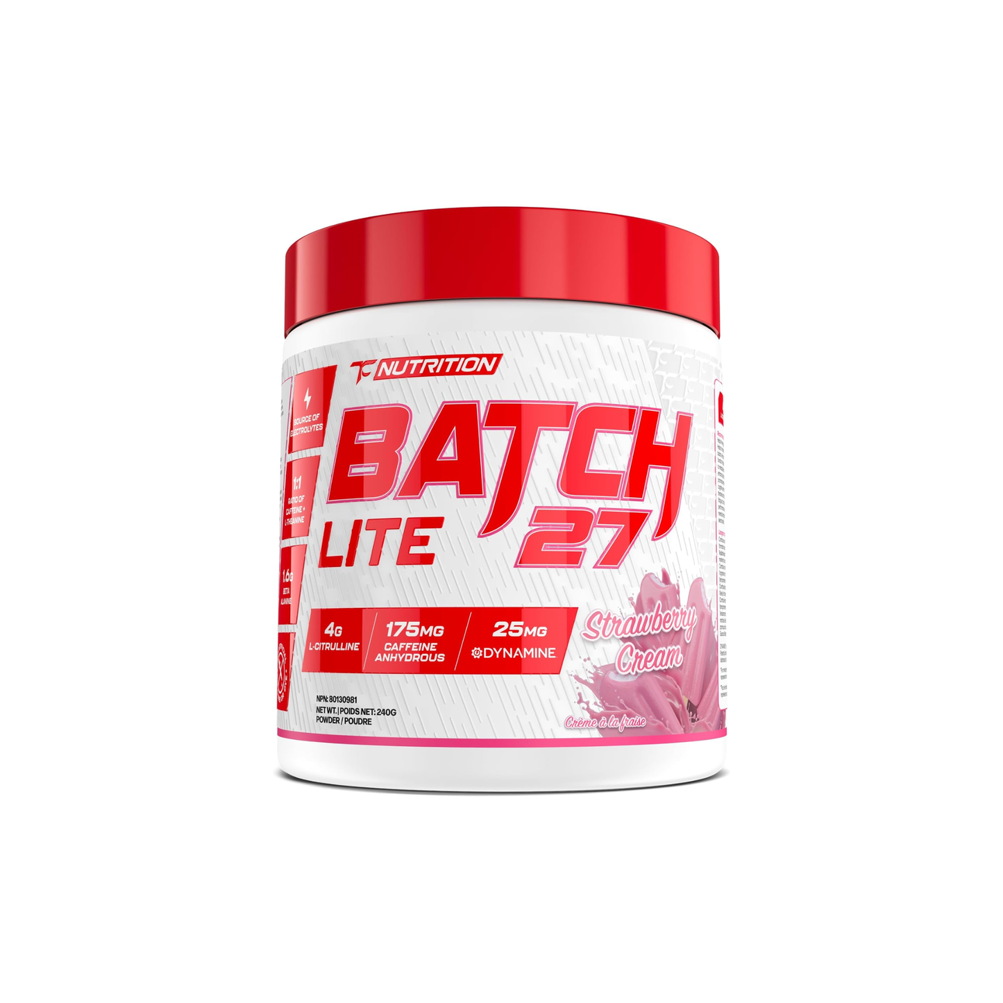TC Nutrition Batch 27 Lite Preworkout