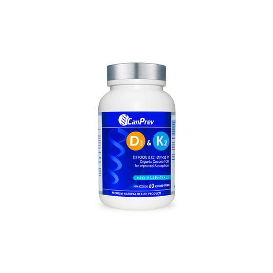 Canprev D3 & K2 60 gélules