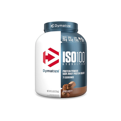 Dymatize Iso100 Whey protein Isolate 5lbs- Chocolate