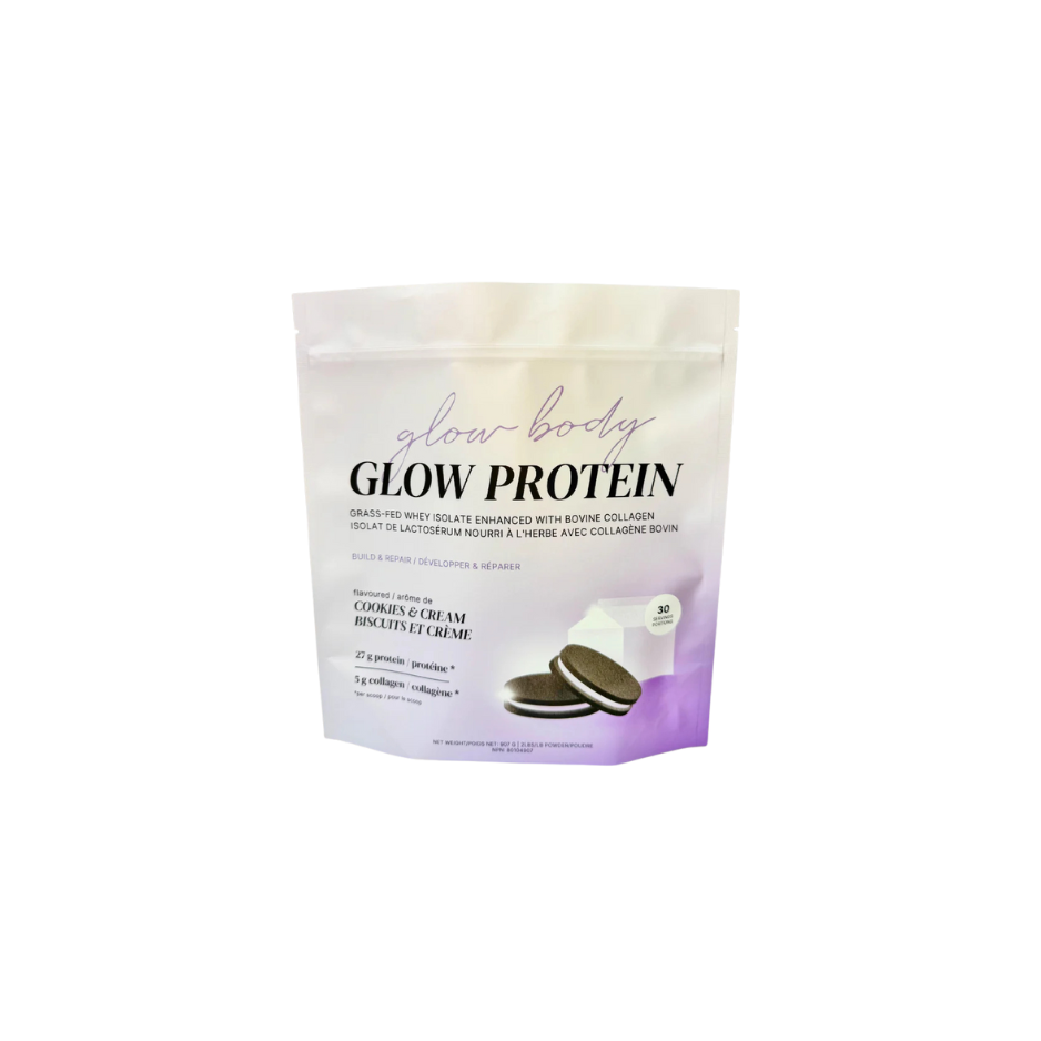 Glow Body Grass-Fed Whey Isolate + Collagen 907g