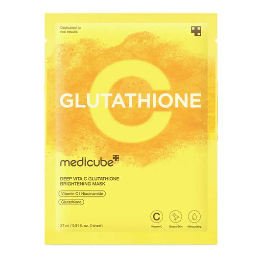 Medicube - Deep Vita C Glutathione Brightening Mask - 27ml