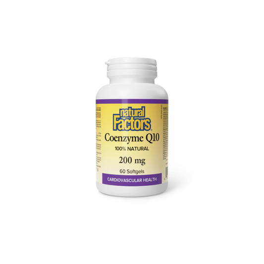 Natural Factors Coenzyme Q10  200mg - 60caps
