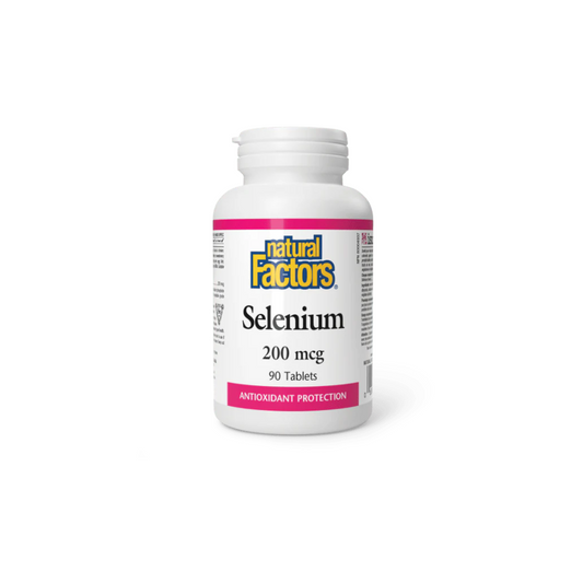Natural Factors Selenium 200mcg (90tabs)