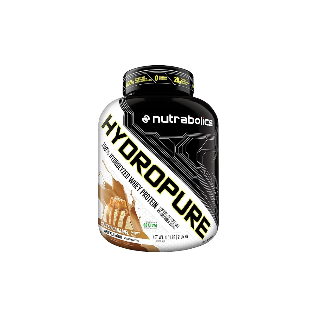 Nutrabolics Hydropure Hydrolyzed Whey Protein Strawberry Cream Salted Caramel