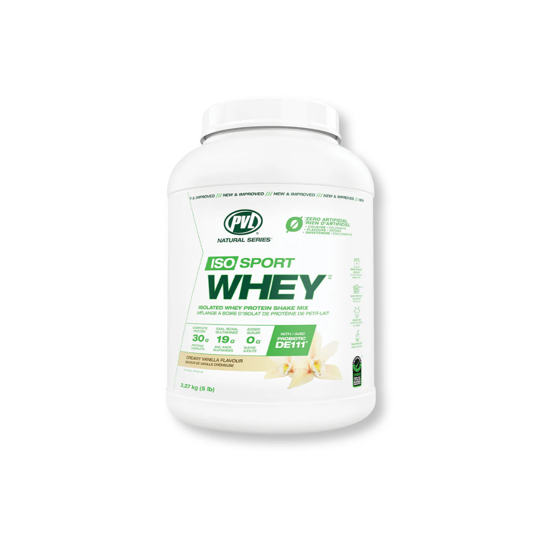PVL Natural Series Sport Whey Creamy Vanilla