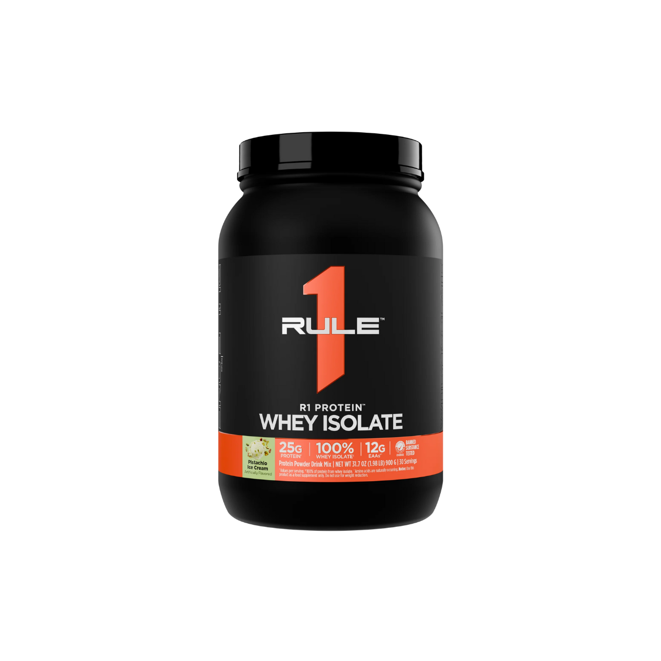 Rule 1 Whey Protein Isolate - 4.83 lbs