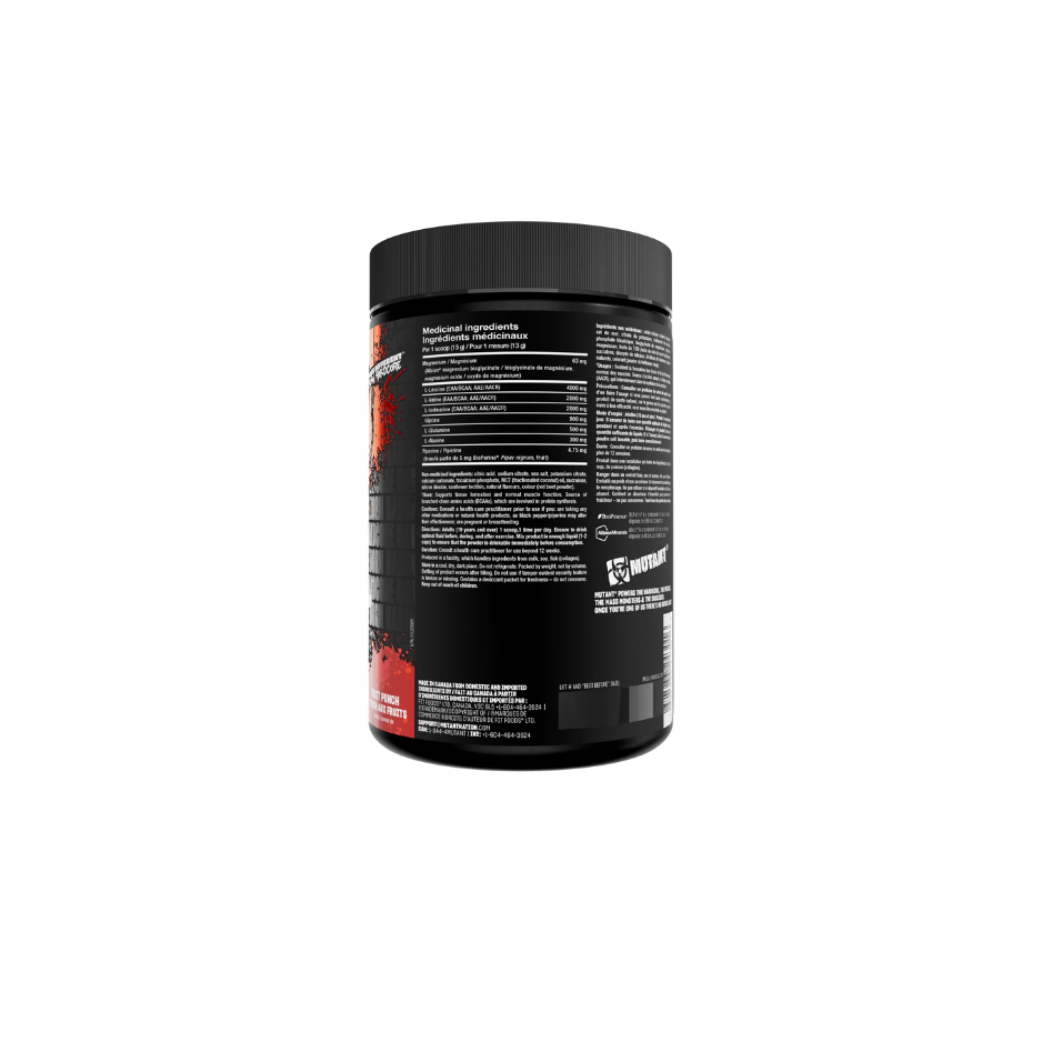 MUTANT HARDCORE BCAA 390g
