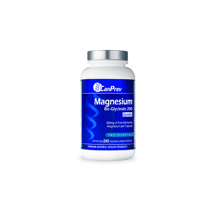 CANPREV MAGNESIUM BIS-GLYCINATE 200 GENTLE