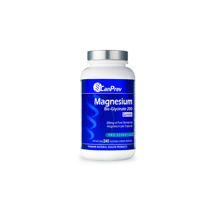 CANPREV MAGNESIUM BIS-GLYCINATE 200 GENTLE