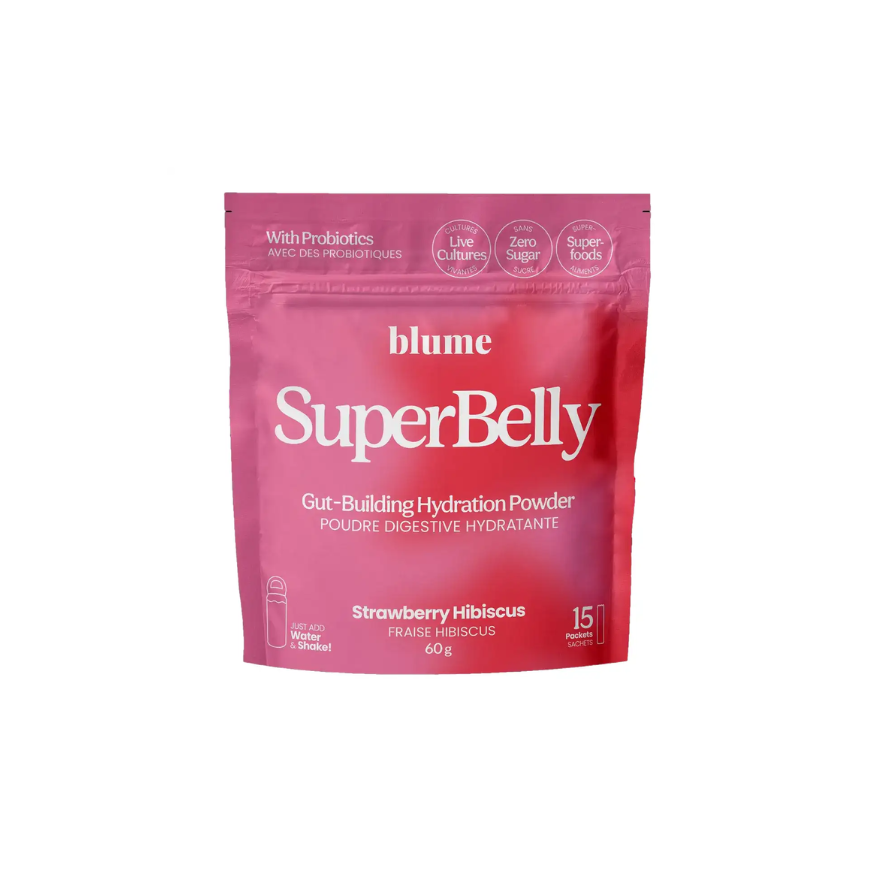 Blume SuperBelly Gut-Building Hydration Powder, 15 sachets
