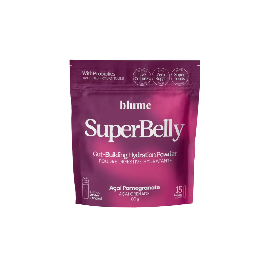 Blume SuperBelly Gut-Building Hydration Powder, 15 sachets