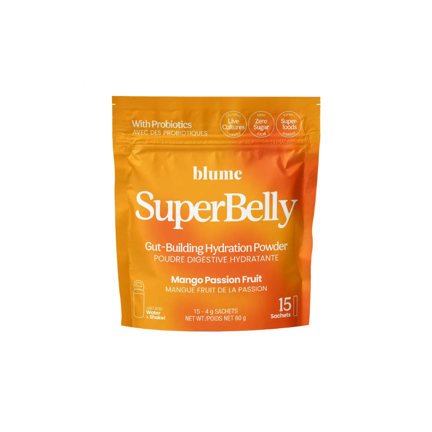 Blume SuperBelly Gut-Building Hydration Powder, 15 sachets