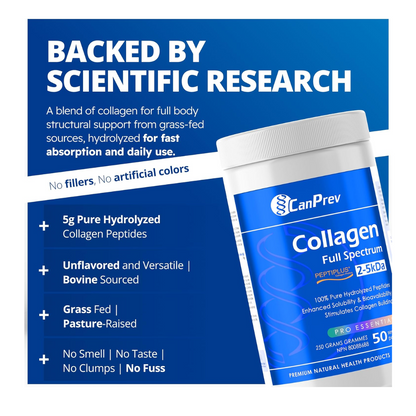 Canprev Collagen Full Spectrum – Powder 250gms