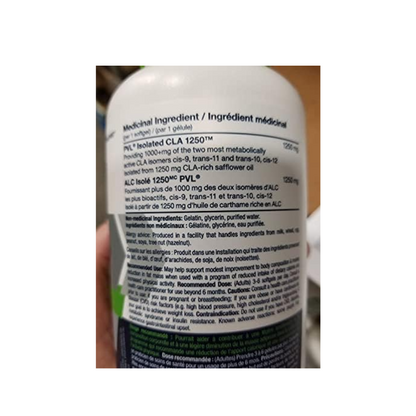 PVL ISOLATED CLA 1250 (180softgels)