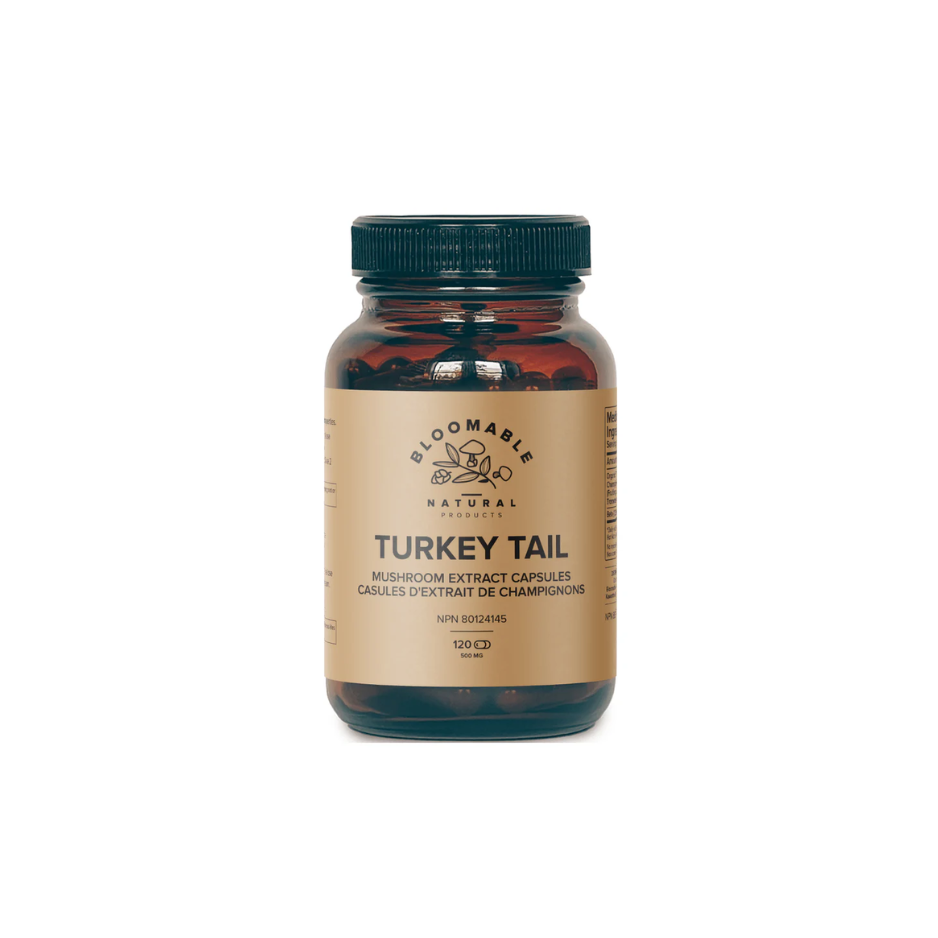 Bloomable Turkey Tail Mushroom Extract Capsules (120 Capsules)