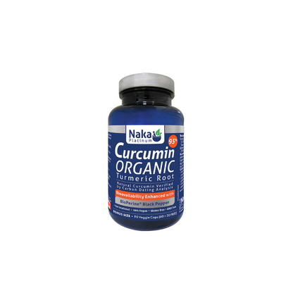 Naka Platinum ORGANIC Curcumin 95% - 90caps